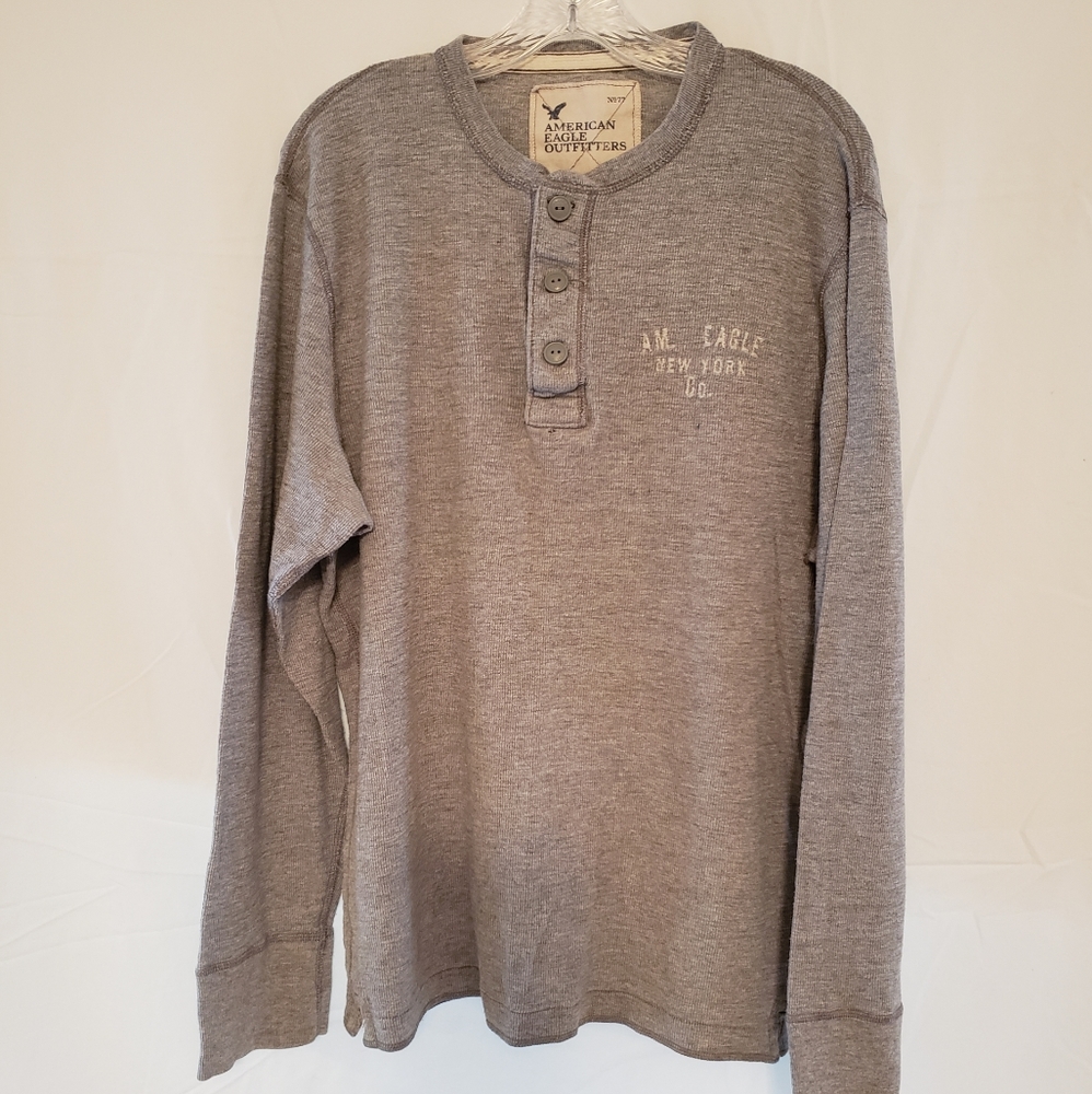 American Eagle Henley long sleeve T-shirt XXL